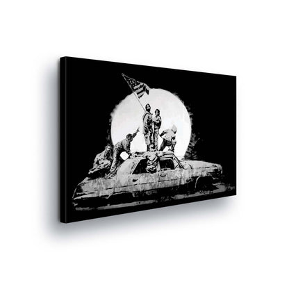 Graffiti Canvas Photo Print - USTAD HOME