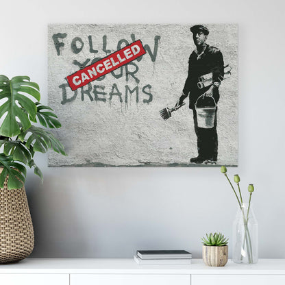 Graffiti Canvas Photo Print - USTAD HOME