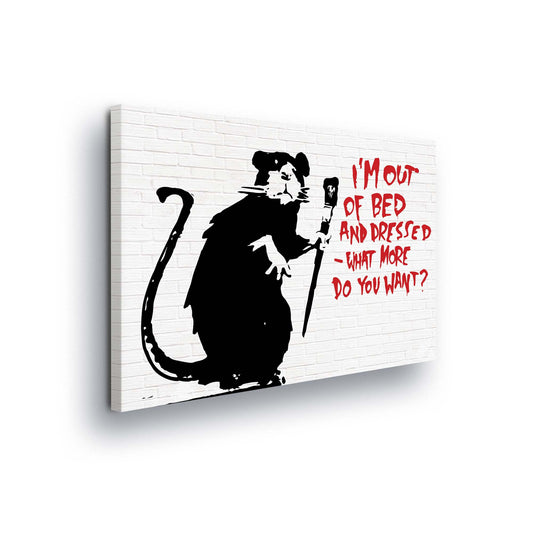 Graffiti Canvas Photo Print - USTAD HOME