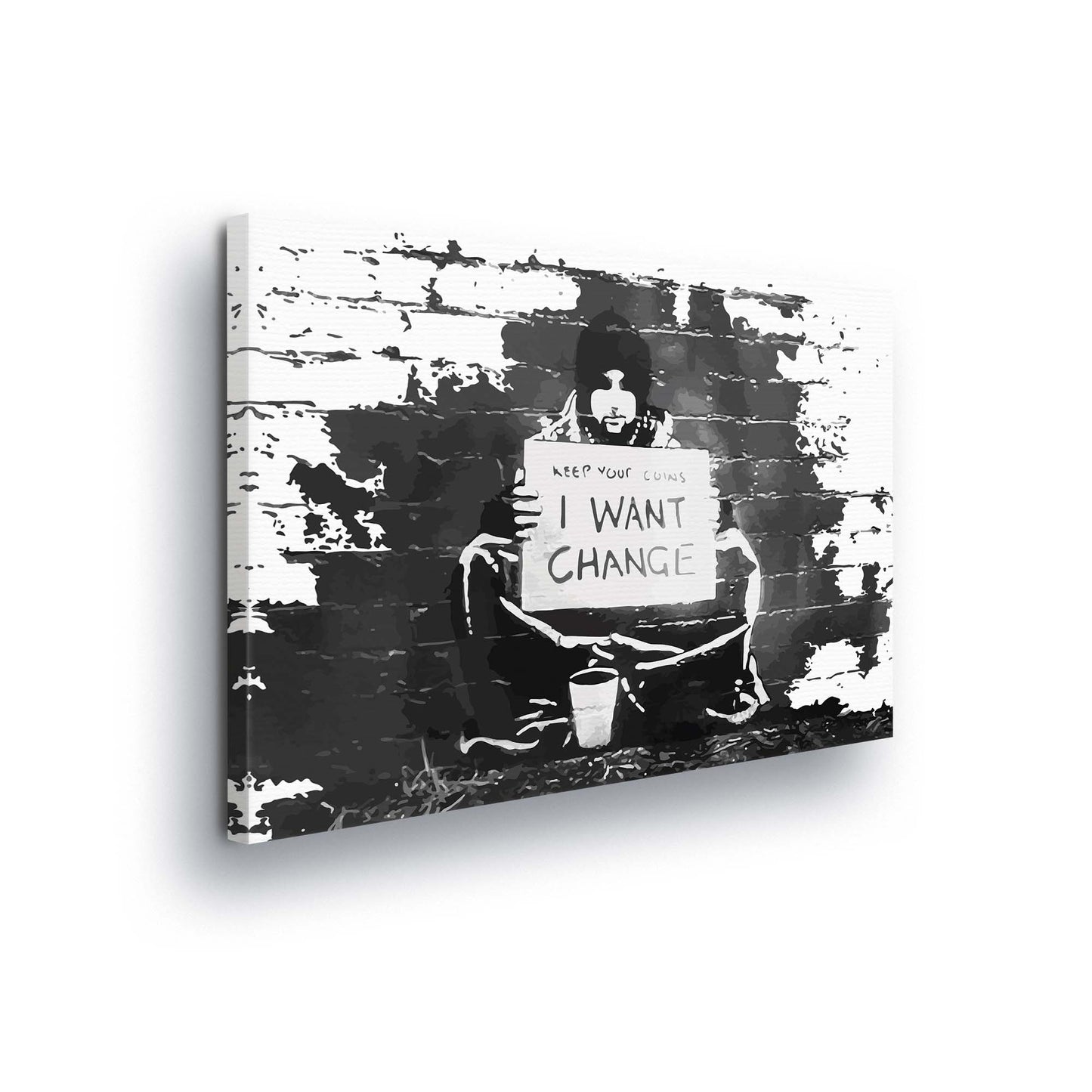 Graffiti Canvas Photo Print - USTAD HOME