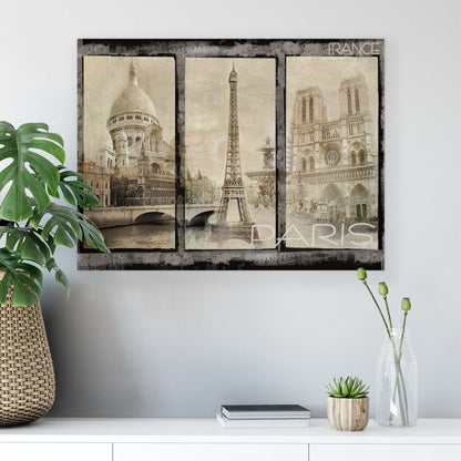 Paris Canvas Photo Print - USTAD HOME