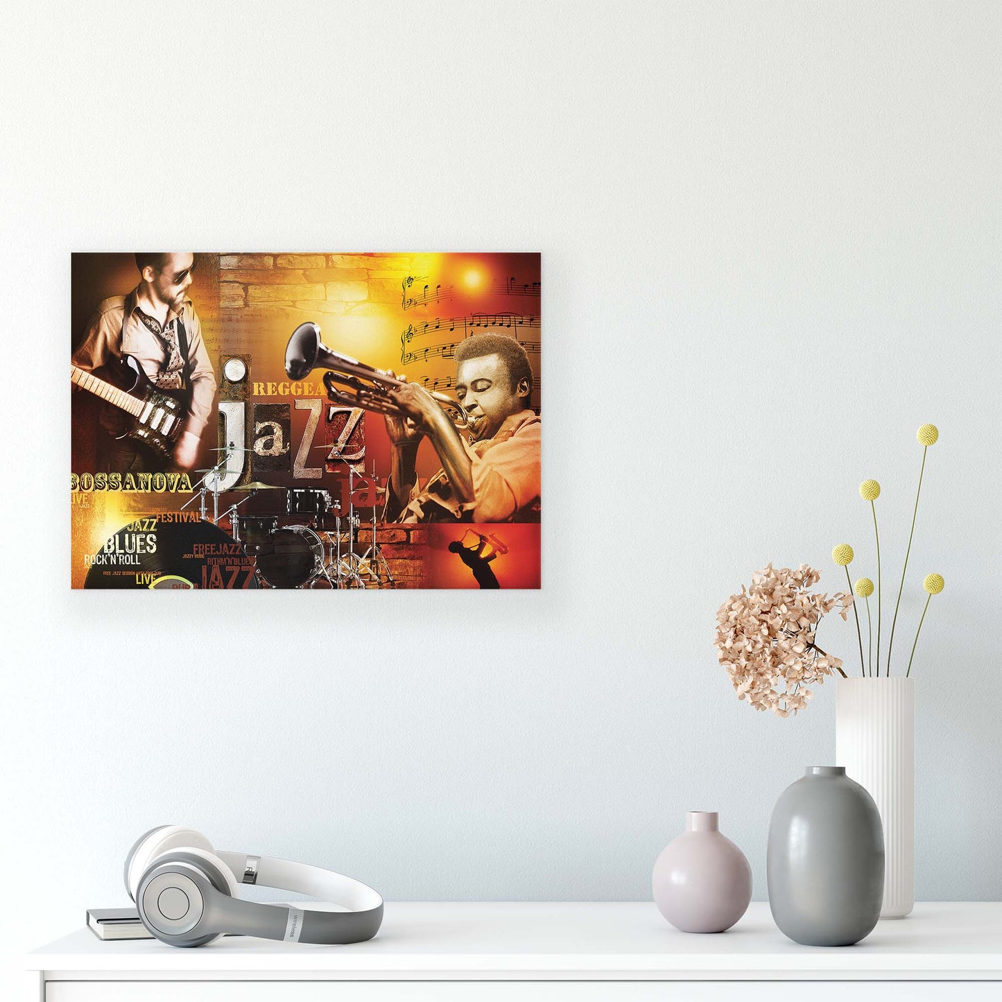 Music Canvas Photo Print - USTAD HOME