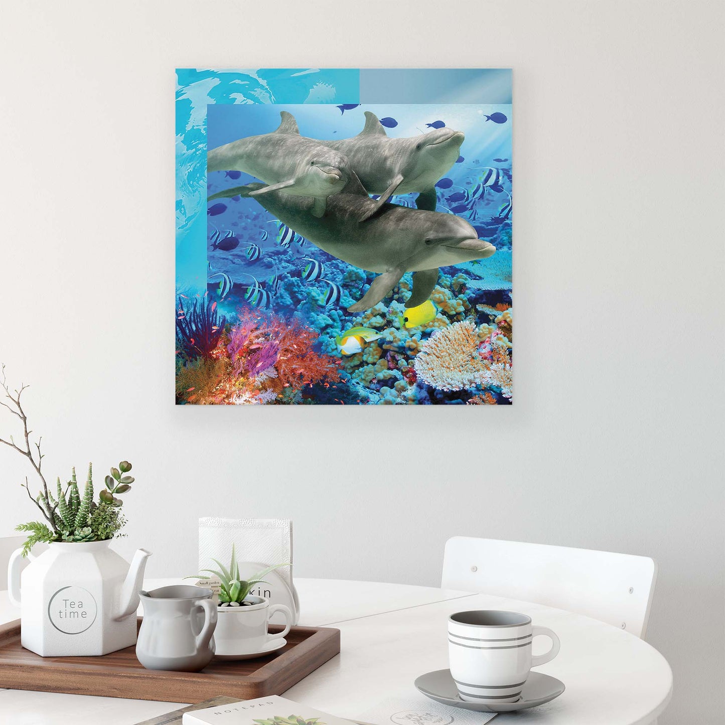 Underwater Canvas Photo Print - USTAD HOME