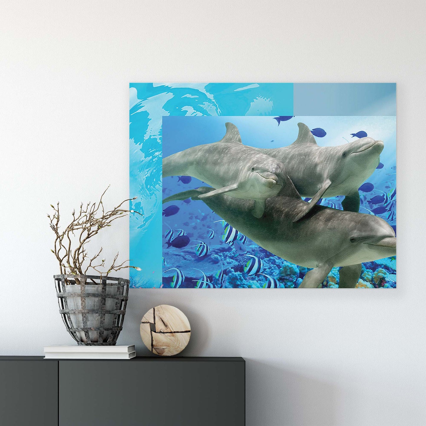 Underwater Canvas Photo Print - USTAD HOME