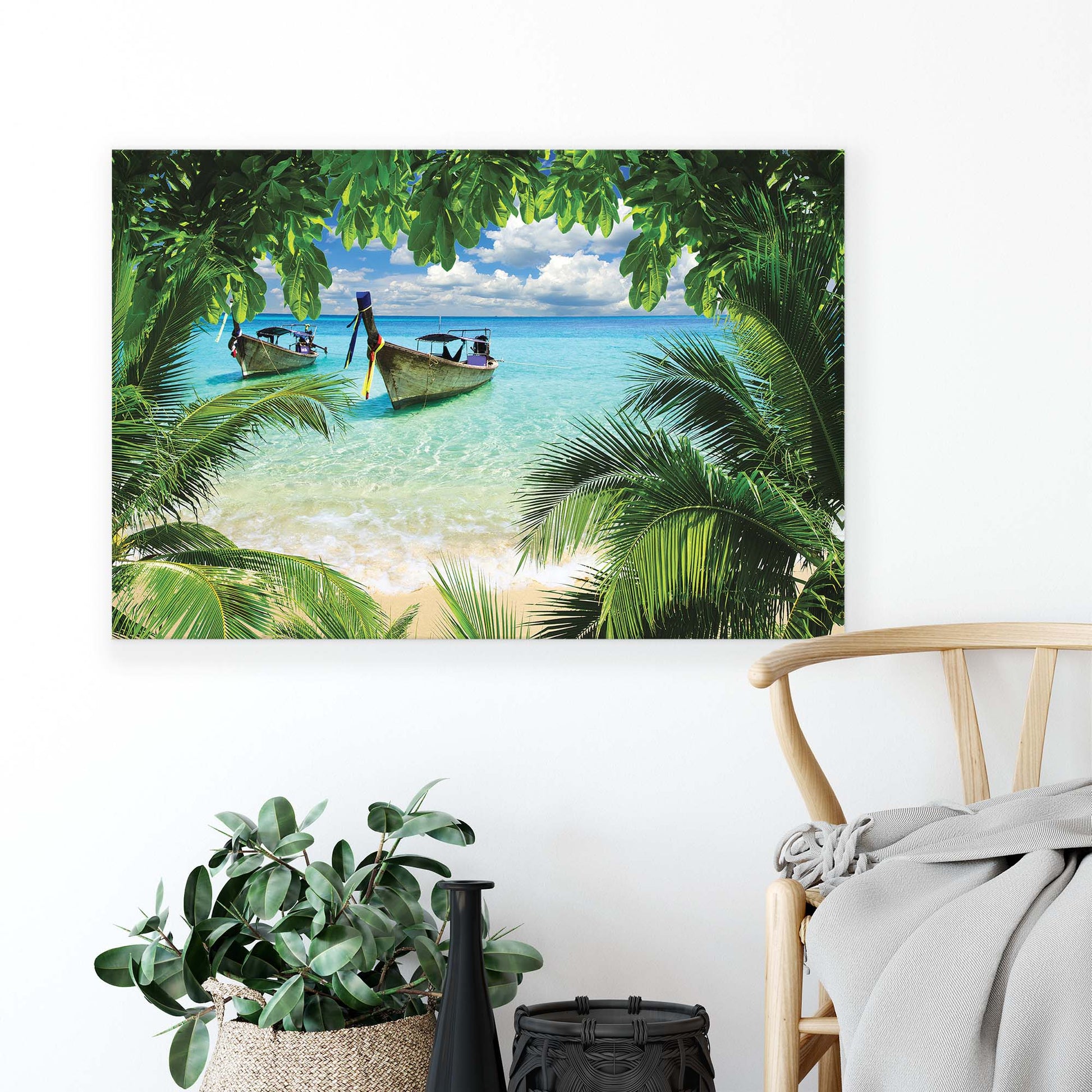 Tropical Canvas Photo Print - USTAD HOME