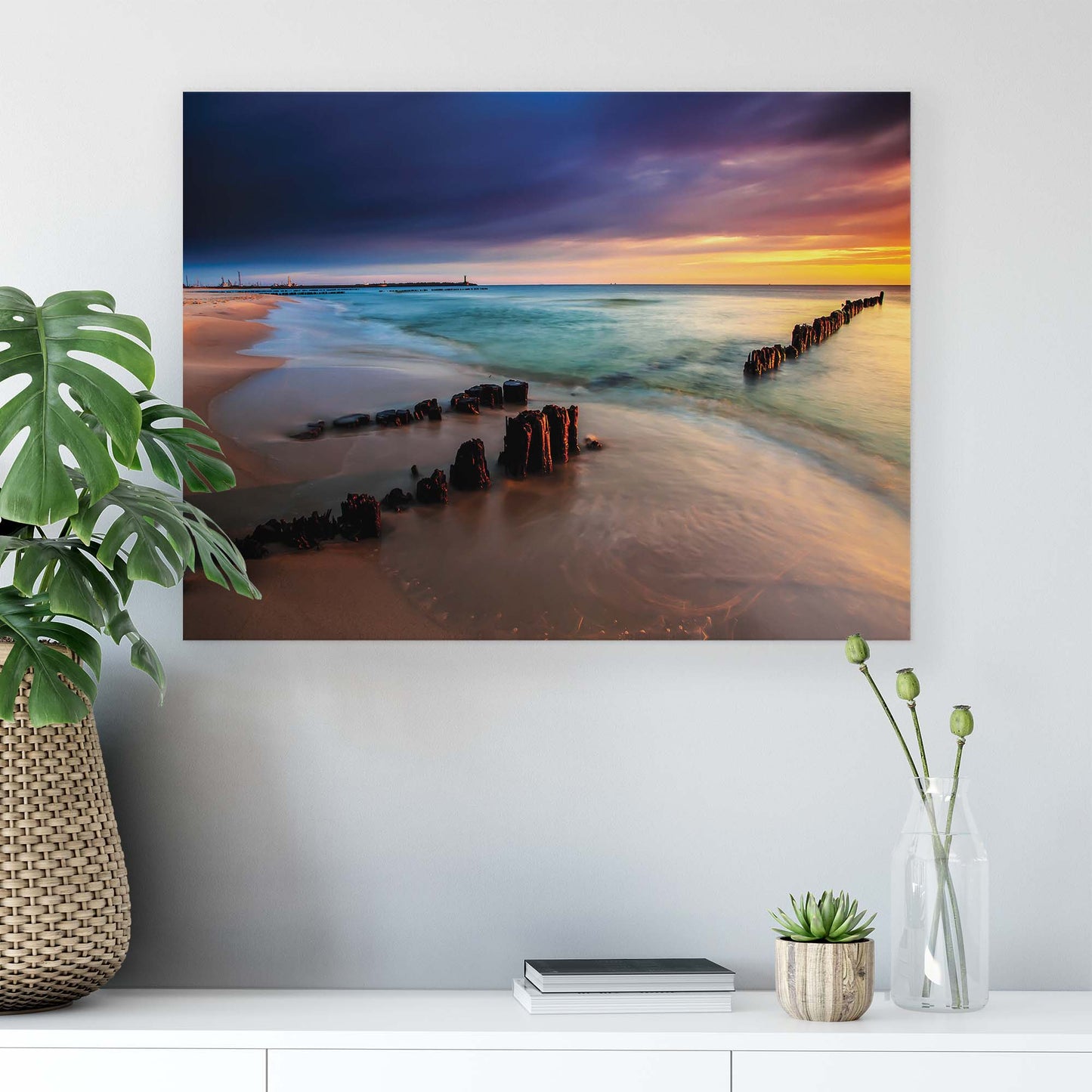 Beach & Coastal Canvas Photo Print - USTAD HOME