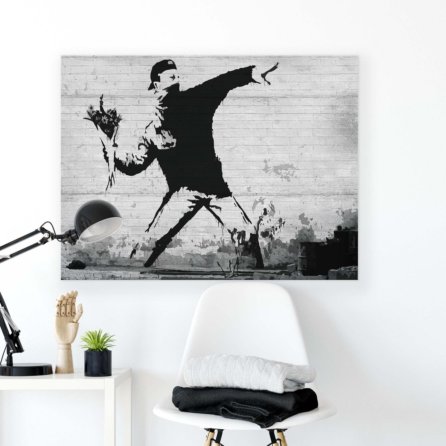 Graffiti Canvas Photo Print - USTAD HOME