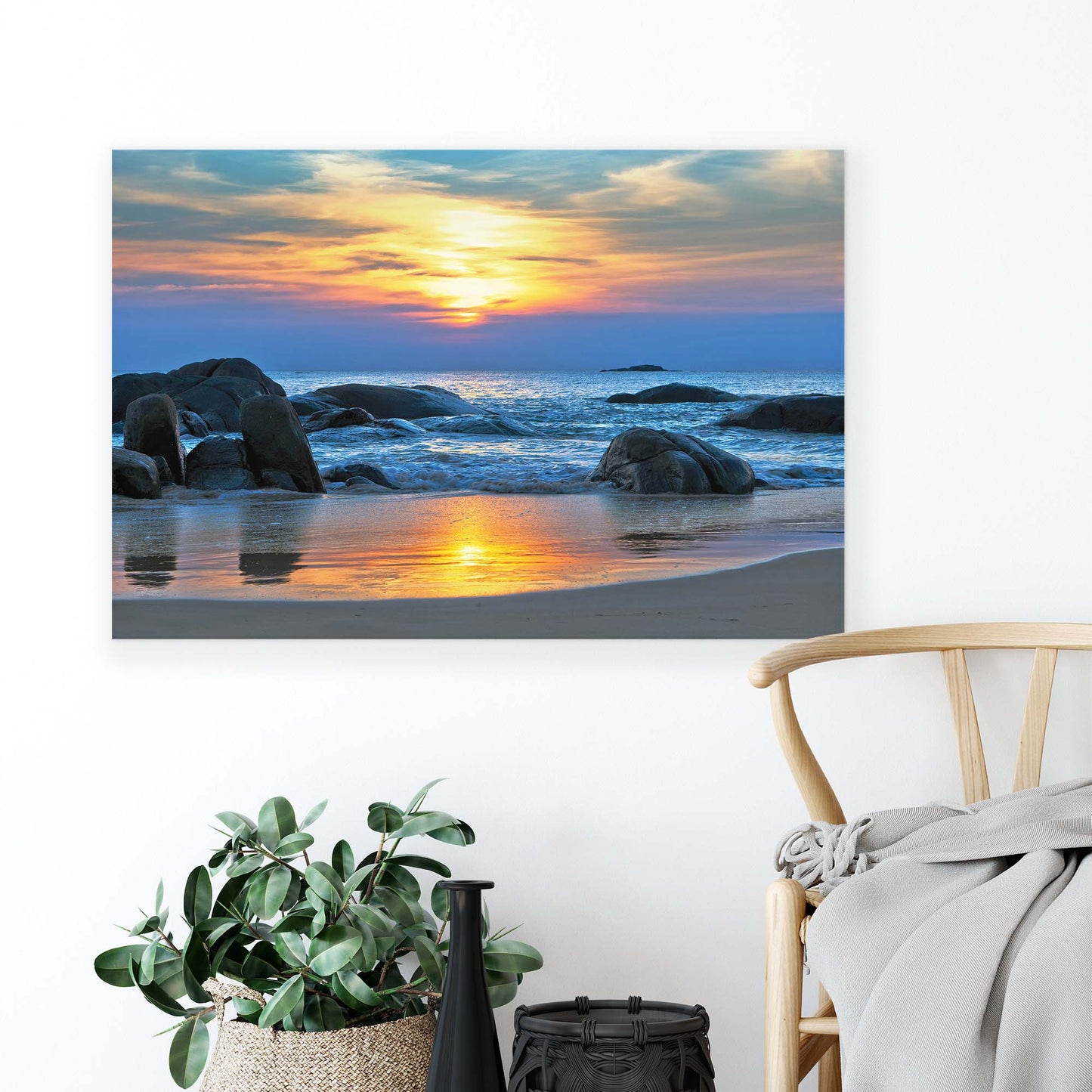 Beach & Coastal Canvas Photo Print - USTAD HOME