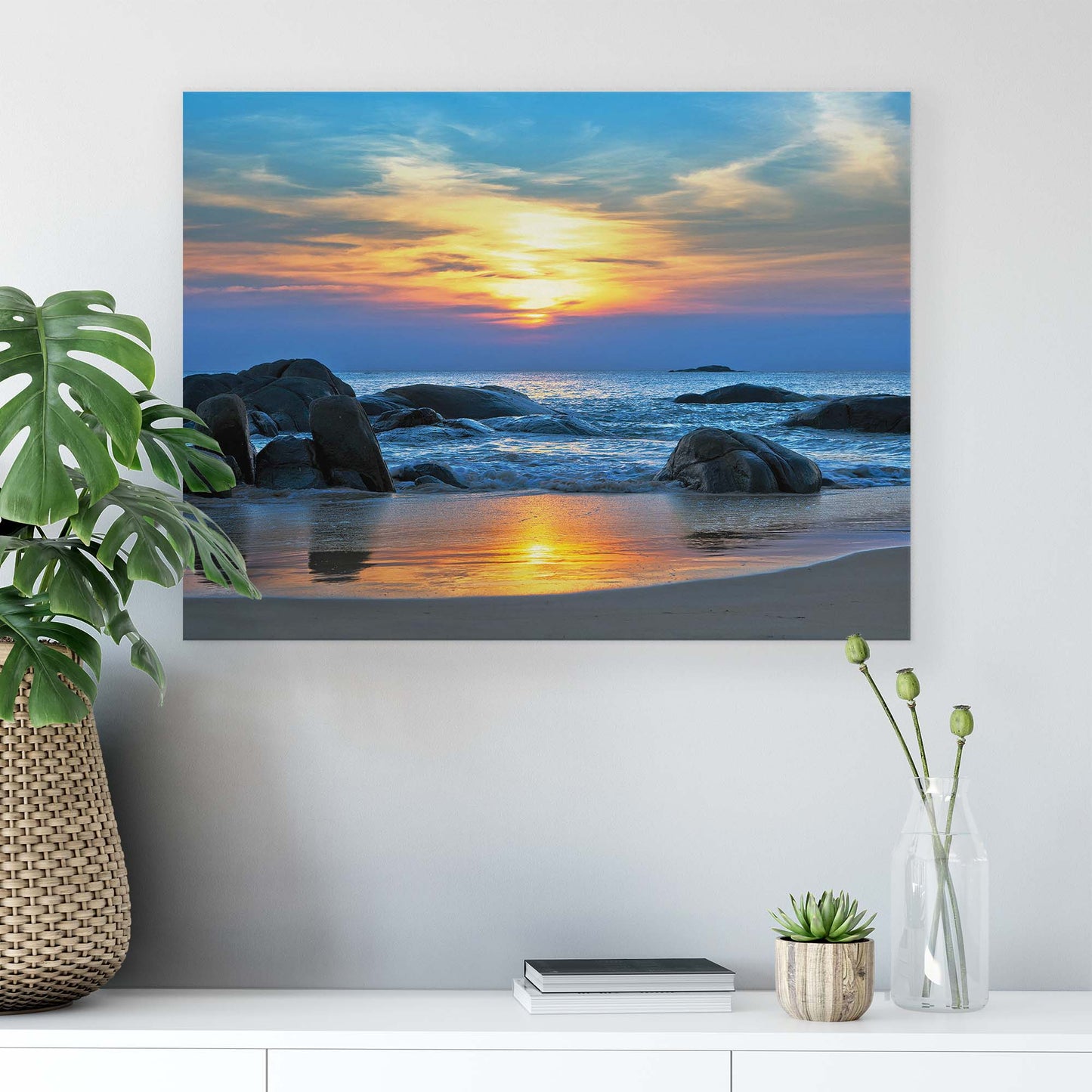 Beach & Coastal Canvas Photo Print - USTAD HOME