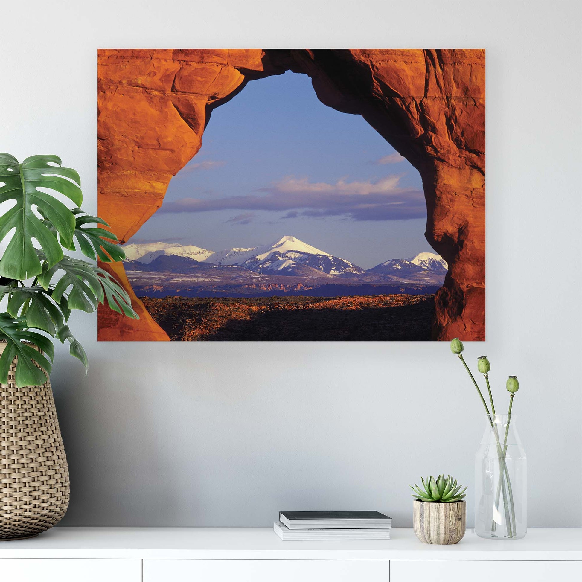 Mountains Canvas Photo Print - USTAD HOME