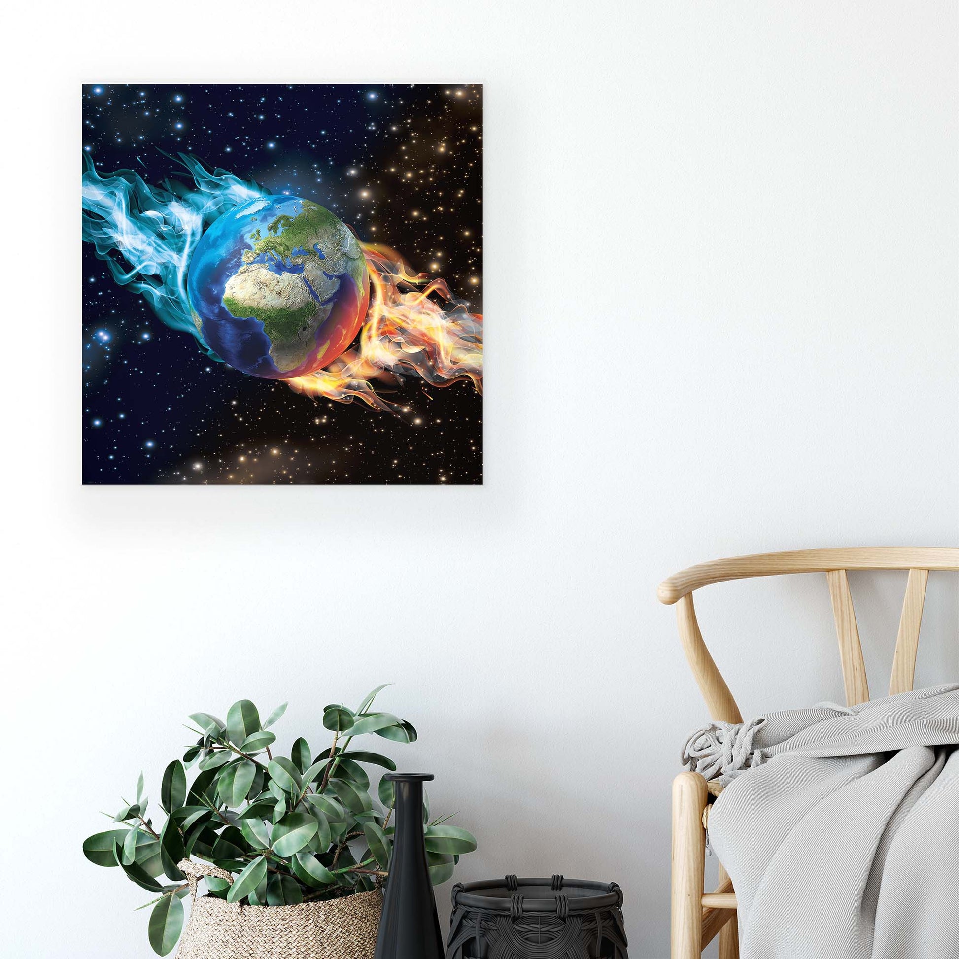 Stars & Space Canvas Photo Print - USTAD HOME