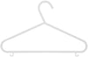 Plastic Coat Hangers Organise Adult Clothes Wardrobe Closet - USTAD HOME