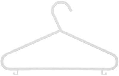 Plastic Coat Hangers Organise Adult Clothes Wardrobe Closet - USTAD HOME
