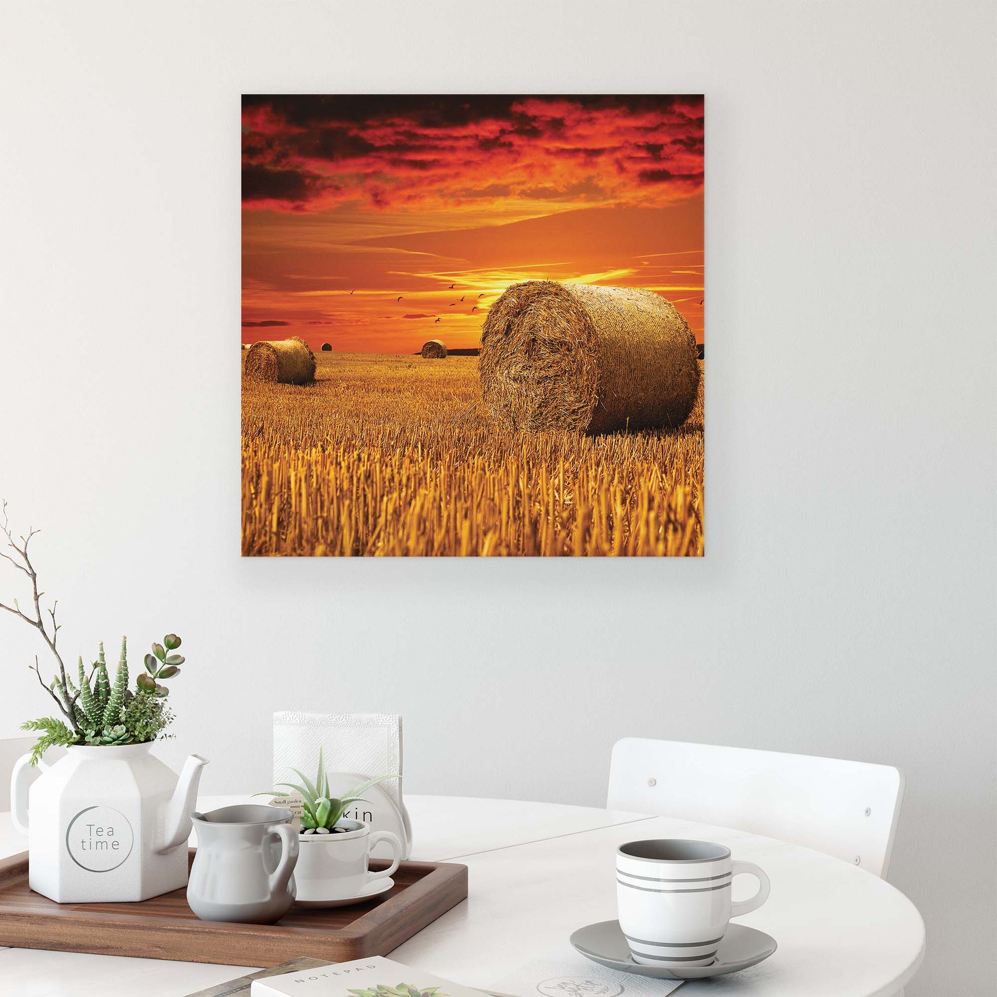 Meadows & Countryside Canvas Photo Print - USTAD HOME