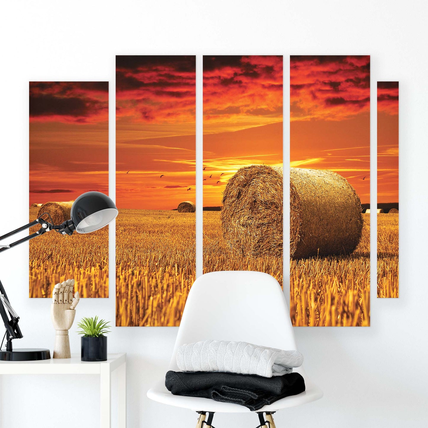 Meadows & Countryside Canvas Photo Print - USTAD HOME