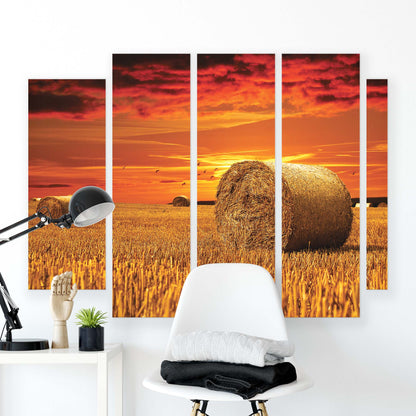 Meadows & Countryside Canvas Photo Print - USTAD HOME