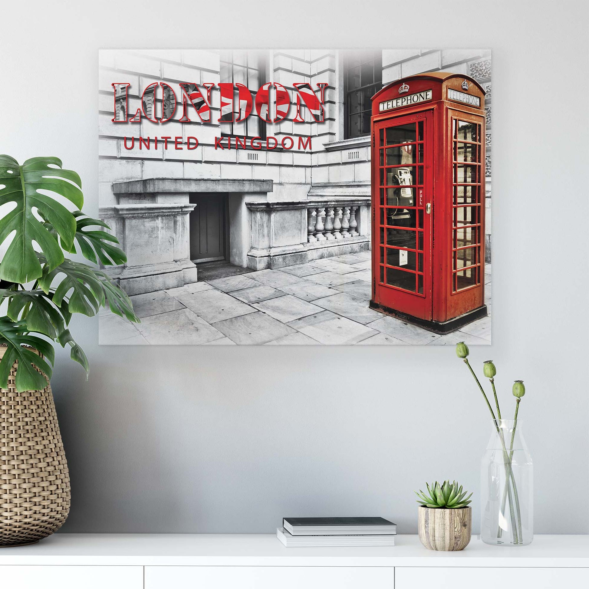 London Canvas Photo Print - USTAD HOME