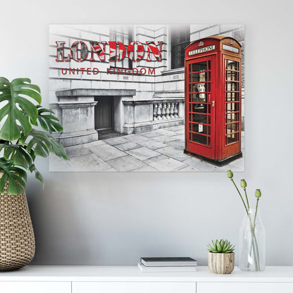 London Canvas Photo Print - USTAD HOME