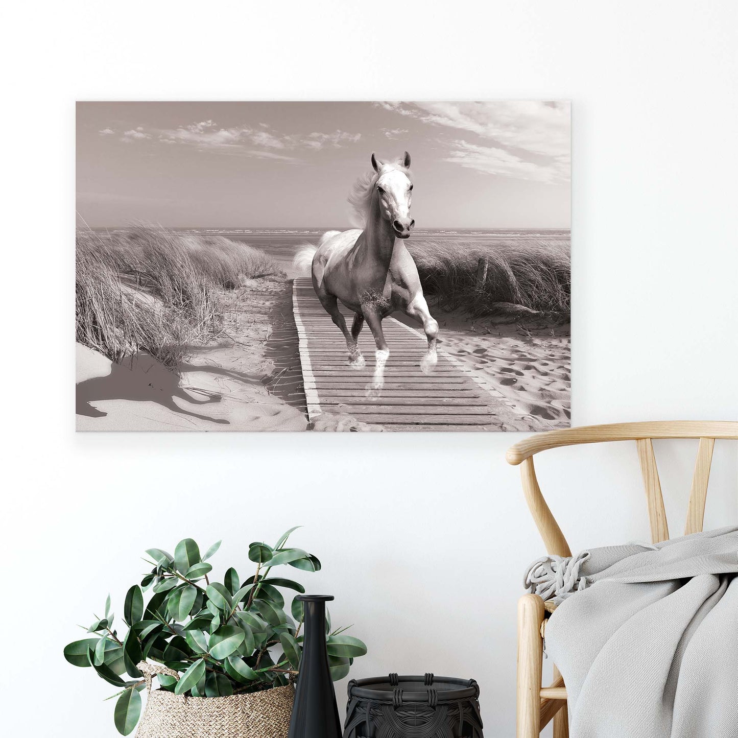 Horses & Unicorns Canvas Photo Print - USTAD HOME