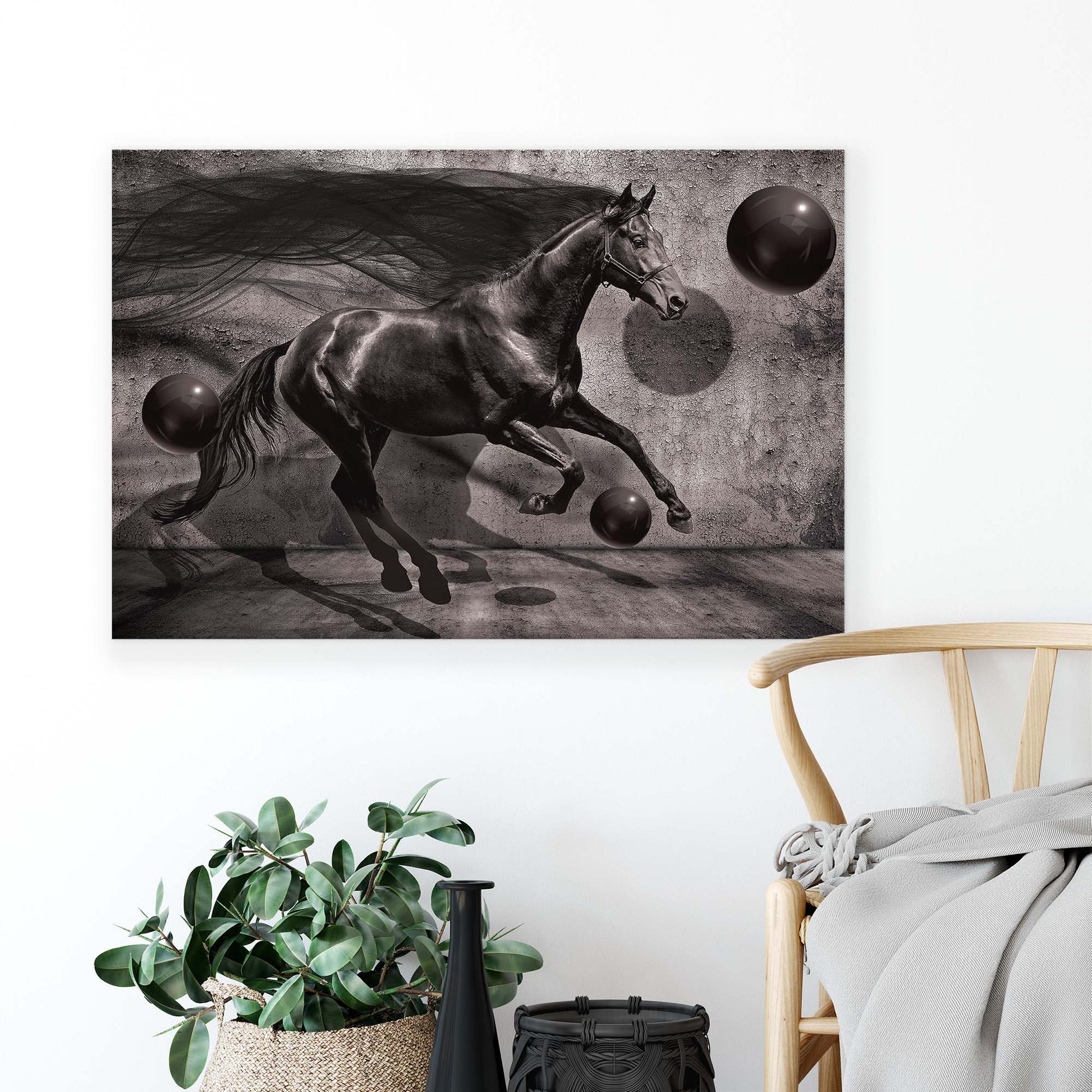 Horses & Unicorns Canvas Photo Print - USTAD HOME