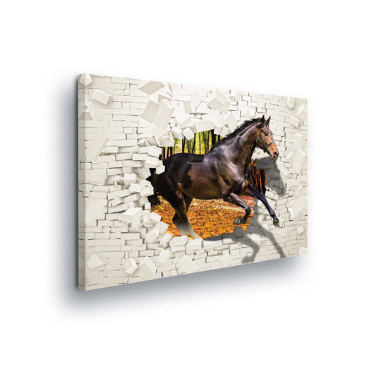 Horses & Unicorns Canvas Photo Print - USTAD HOME