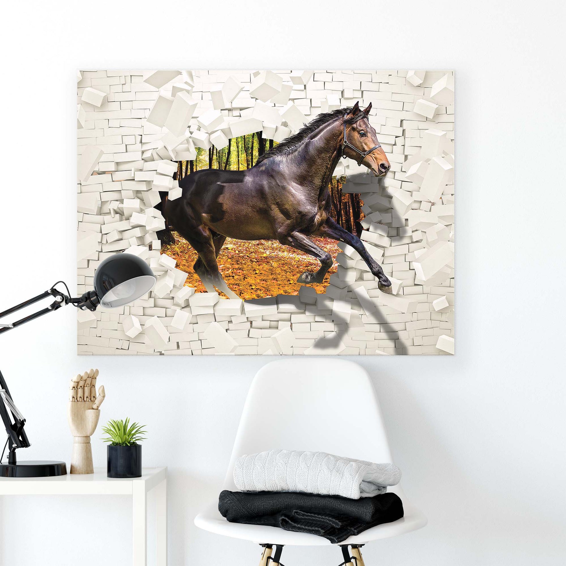 Horses & Unicorns Canvas Photo Print - USTAD HOME