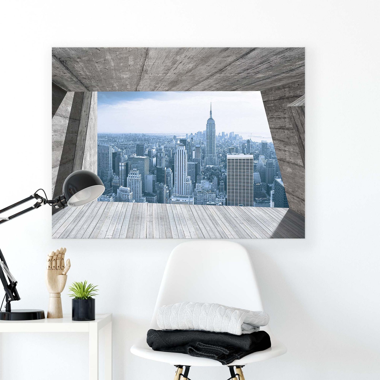 New York Canvas Photo Print - USTAD HOME