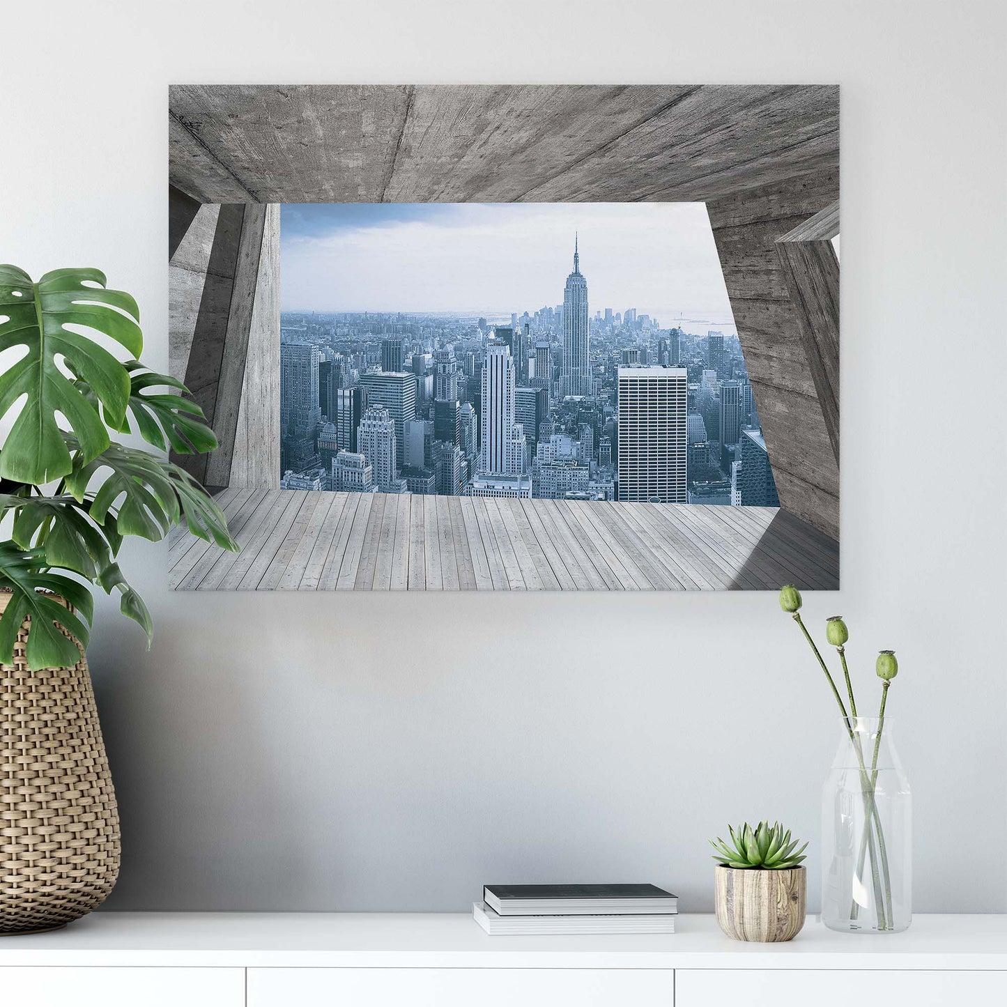 New York Canvas Photo Print - USTAD HOME