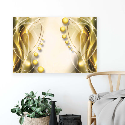 Modern Flowers, Nature, & Swirls Canvas Photo Print