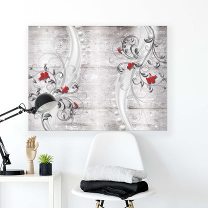 Modern Flowers, Nature, & Swirls Canvas Photo Print