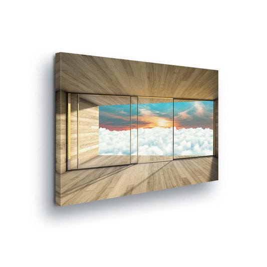 Sky & Clouds Canvas Photo Print