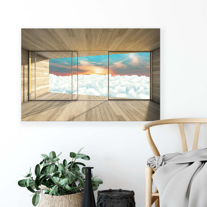 Sky & Clouds Canvas Photo Print