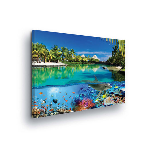 Tropical Canvas Photo Print