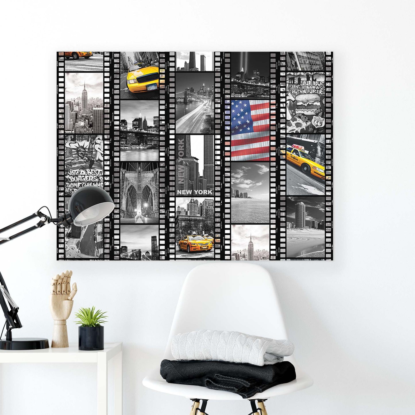 New York Canvas Photo Print