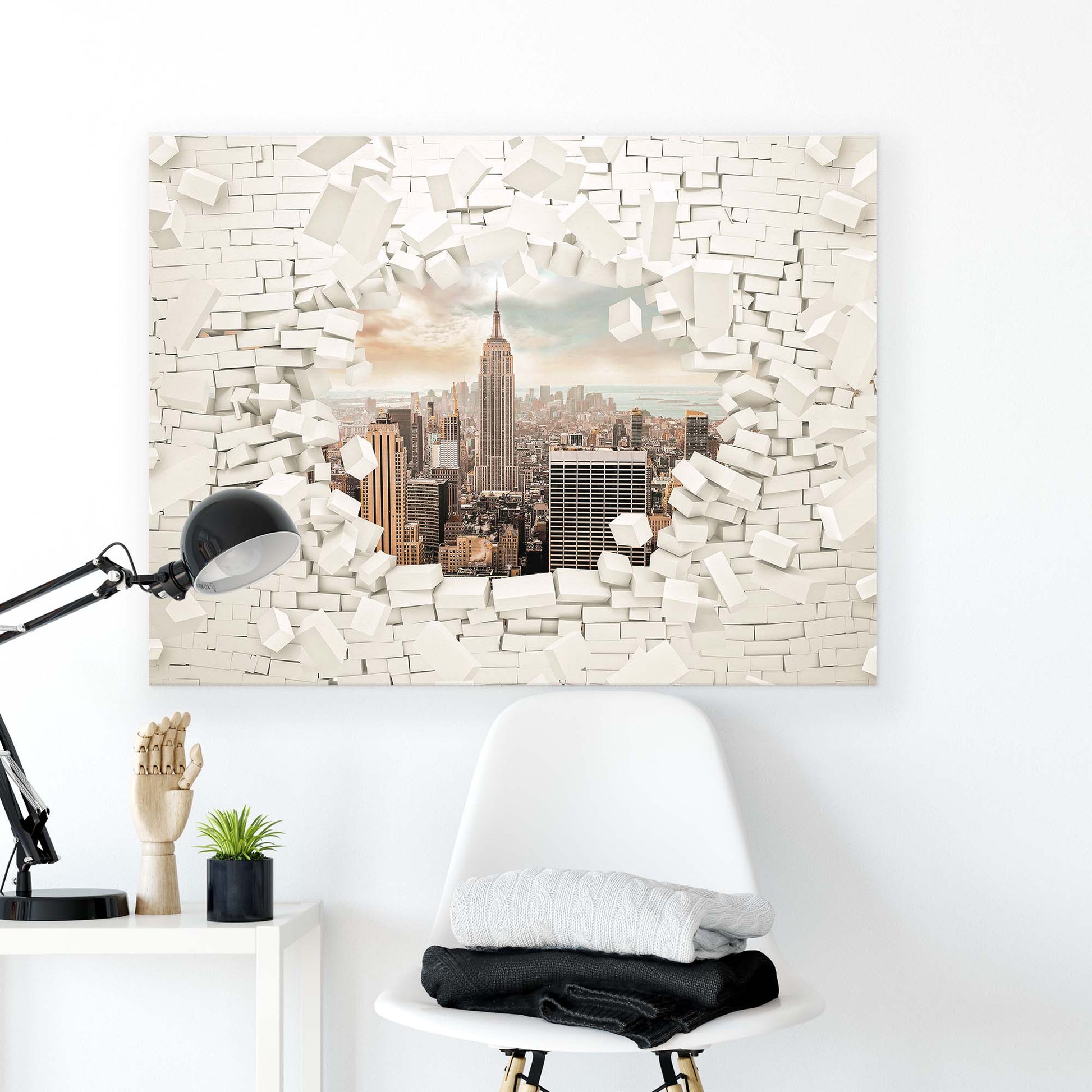 New York Canvas Photo Print - USTAD HOME