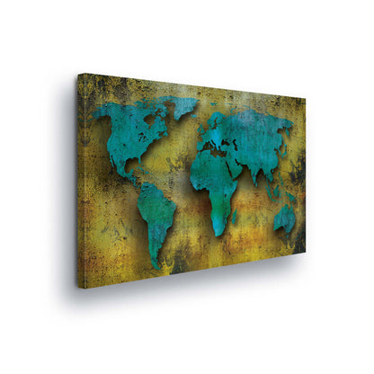 Maps Canvas Photo Print - USTAD HOME