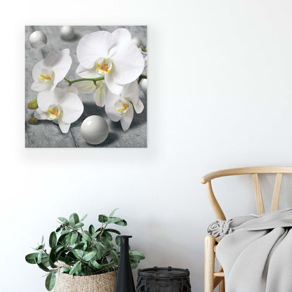 Modern Flowers, Nature, & Swirls Canvas Photo Print - USTAD HOME