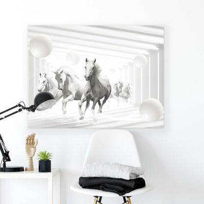 Horses & Unicorns Canvas Photo Print - USTAD HOME