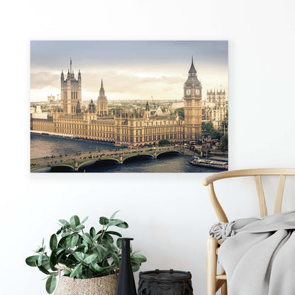 London Canvas Photo Print - USTAD HOME