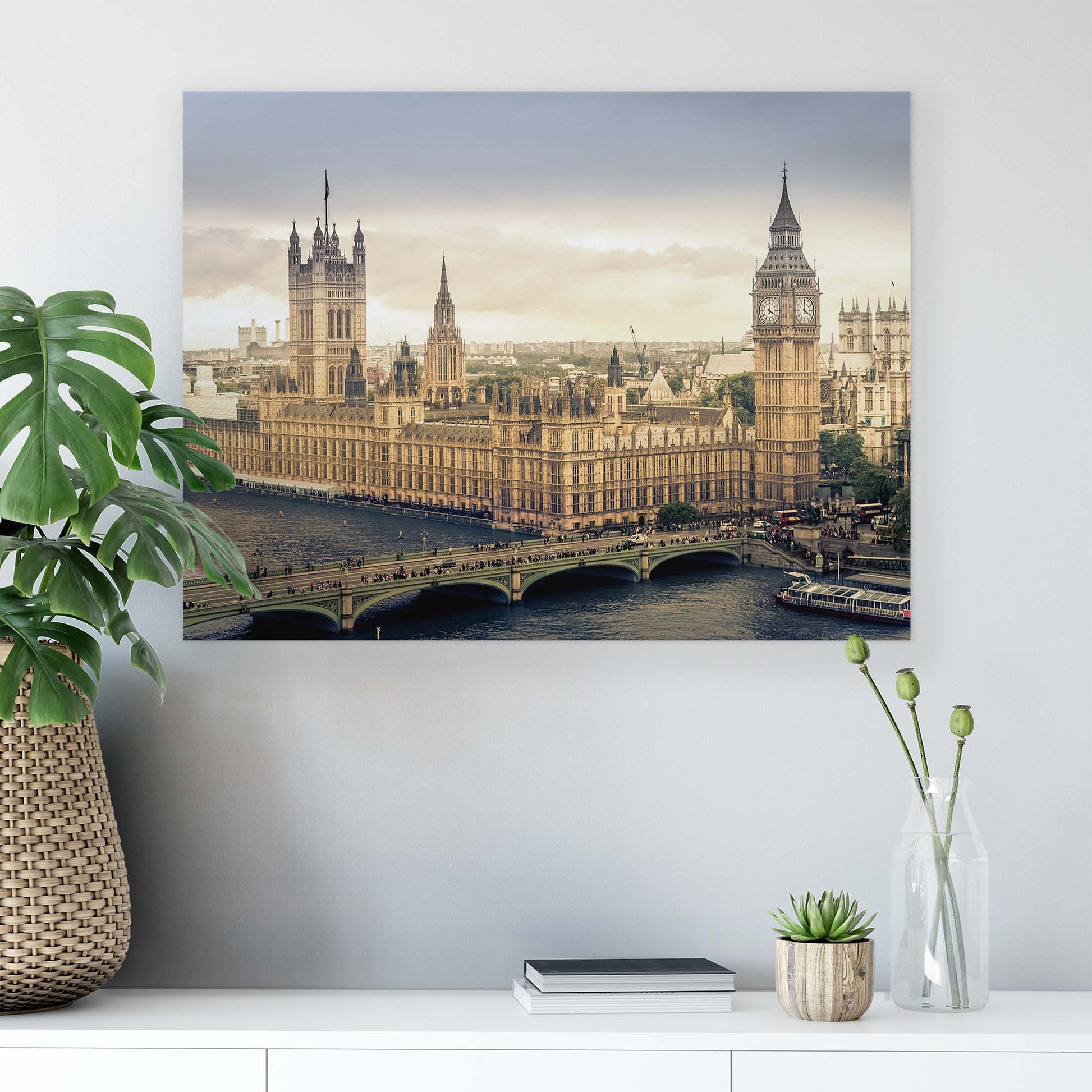 London Canvas Photo Print - USTAD HOME