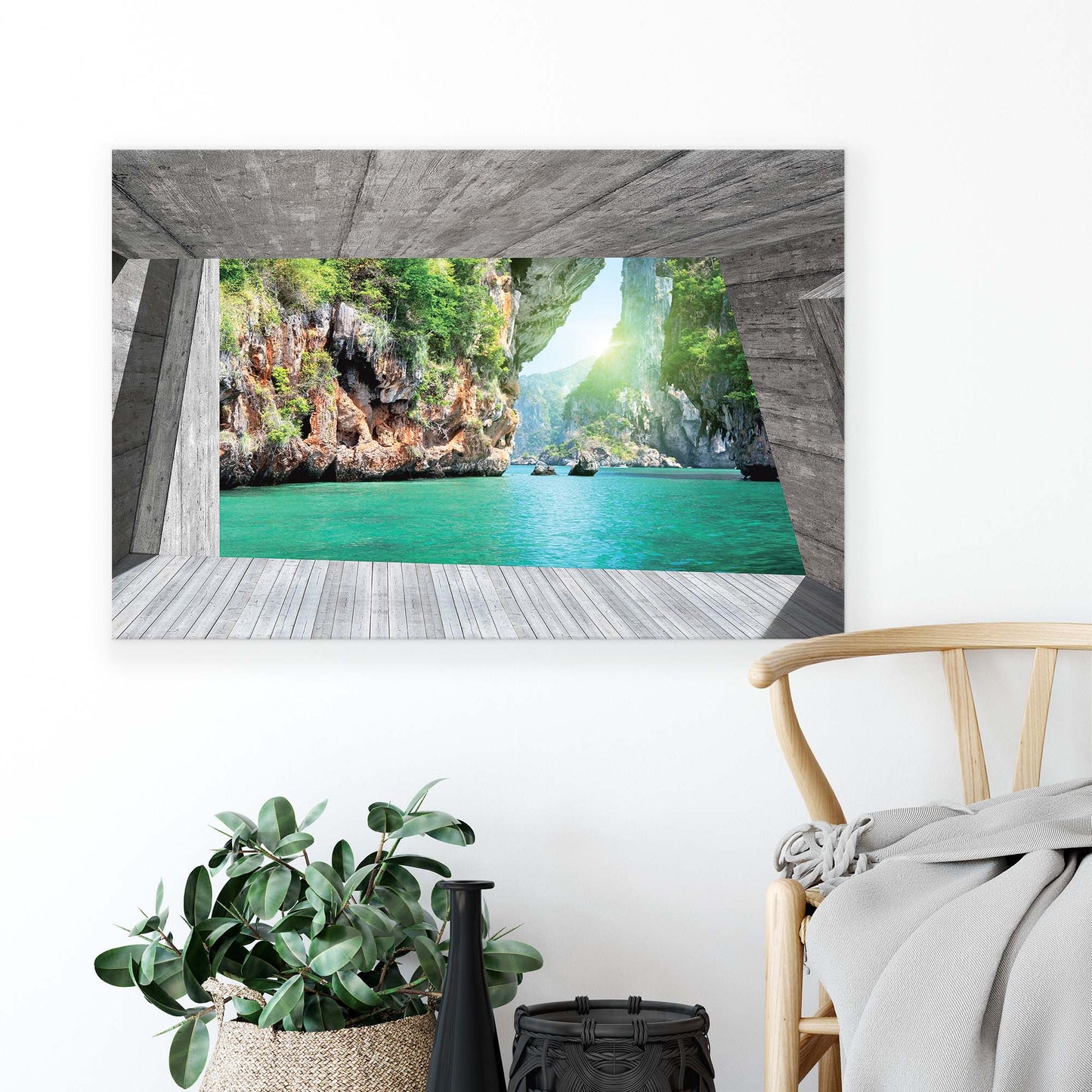 Tropical Canvas Photo Print - USTAD HOME