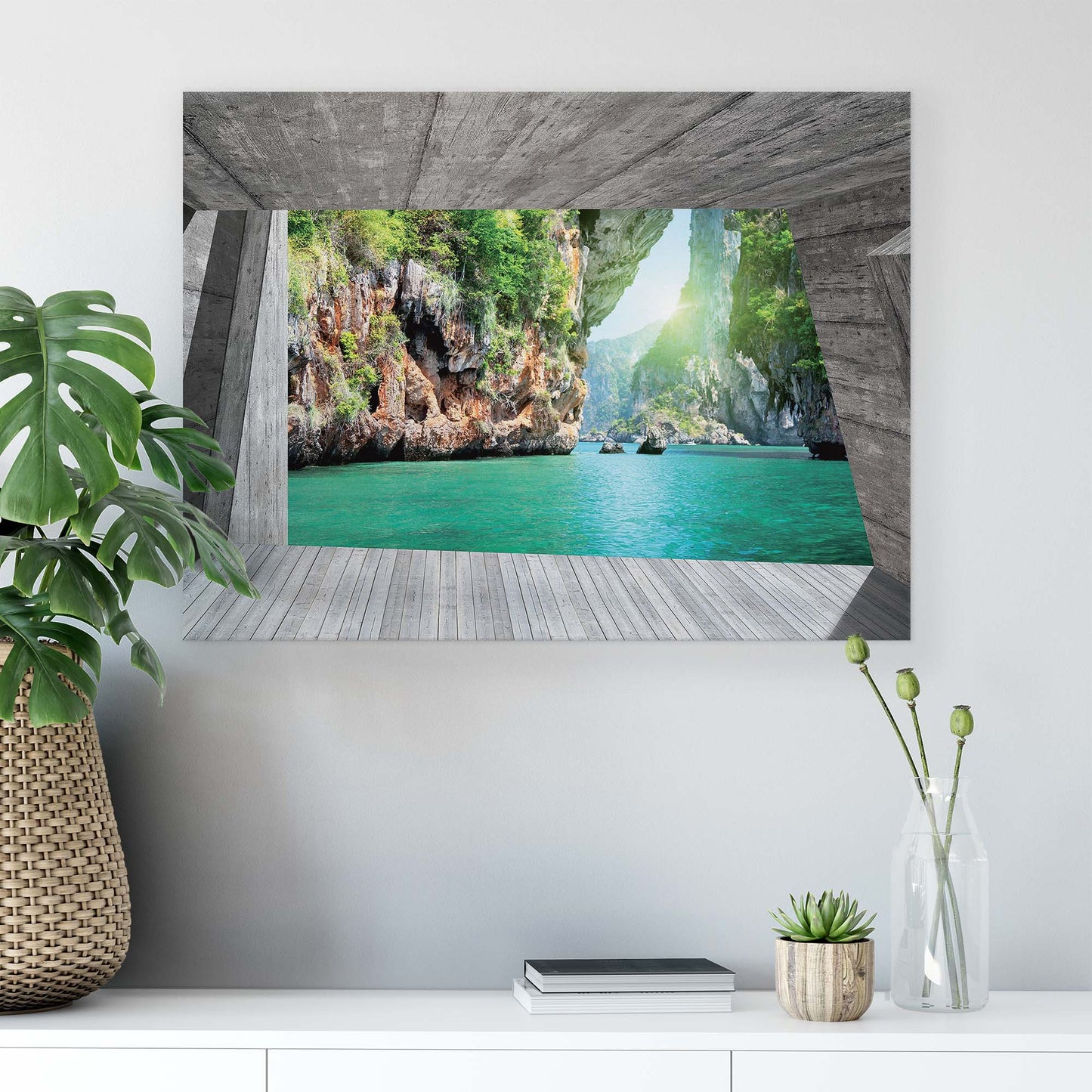 Tropical Canvas Photo Print - USTAD HOME