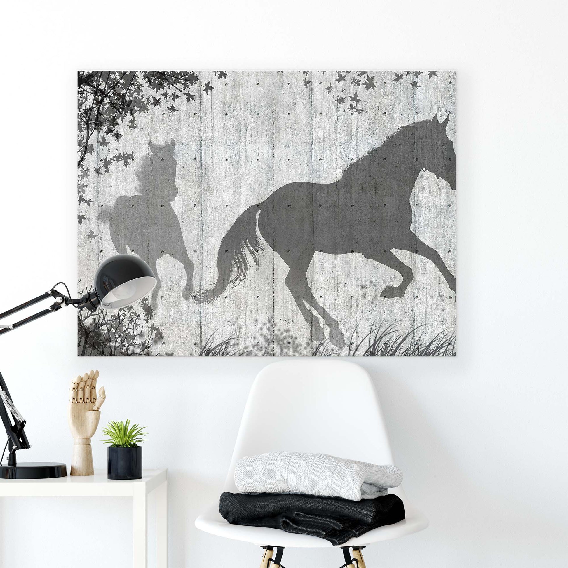 Horses & Unicorns Canvas Photo Print - USTAD HOME