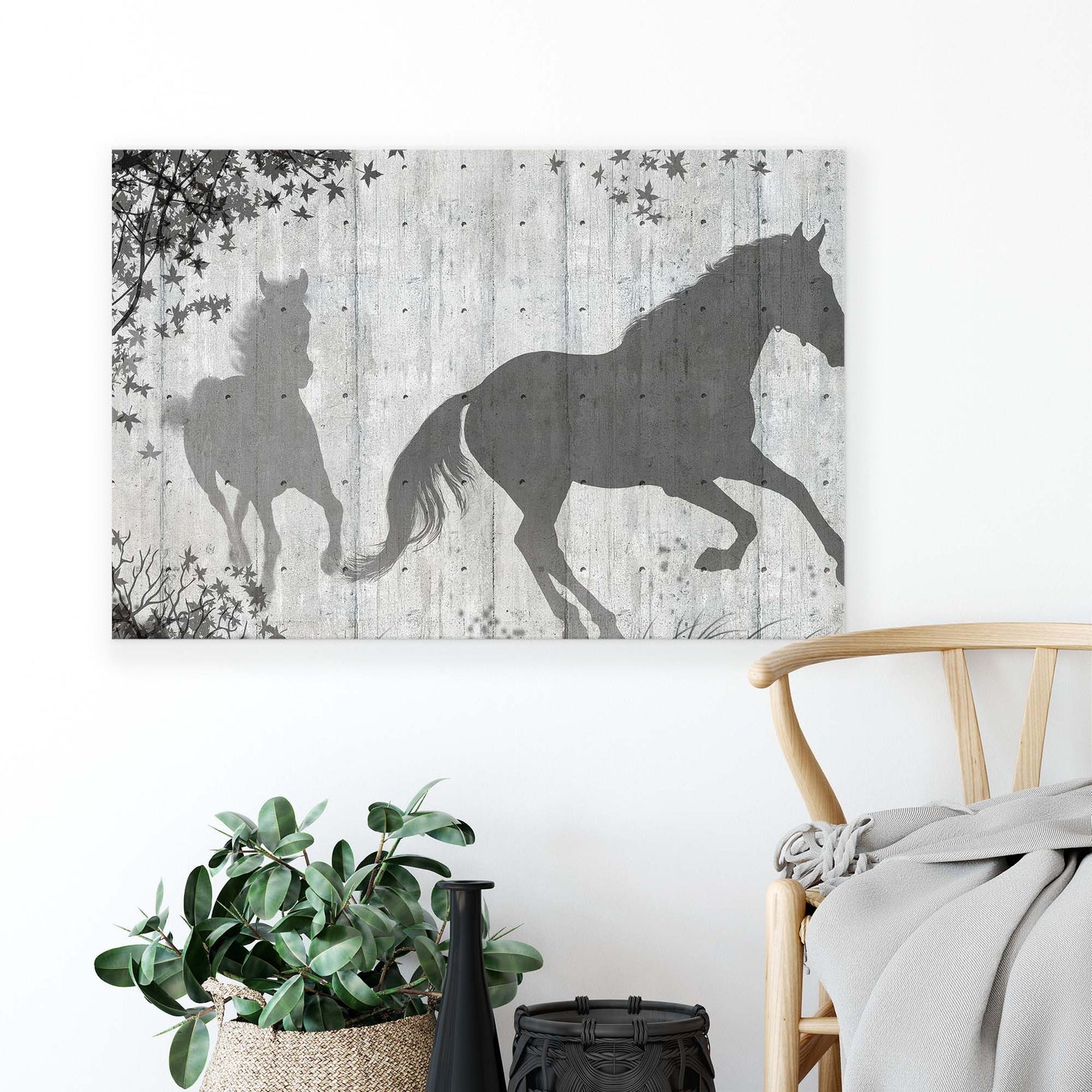 Horses & Unicorns Canvas Photo Print - USTAD HOME