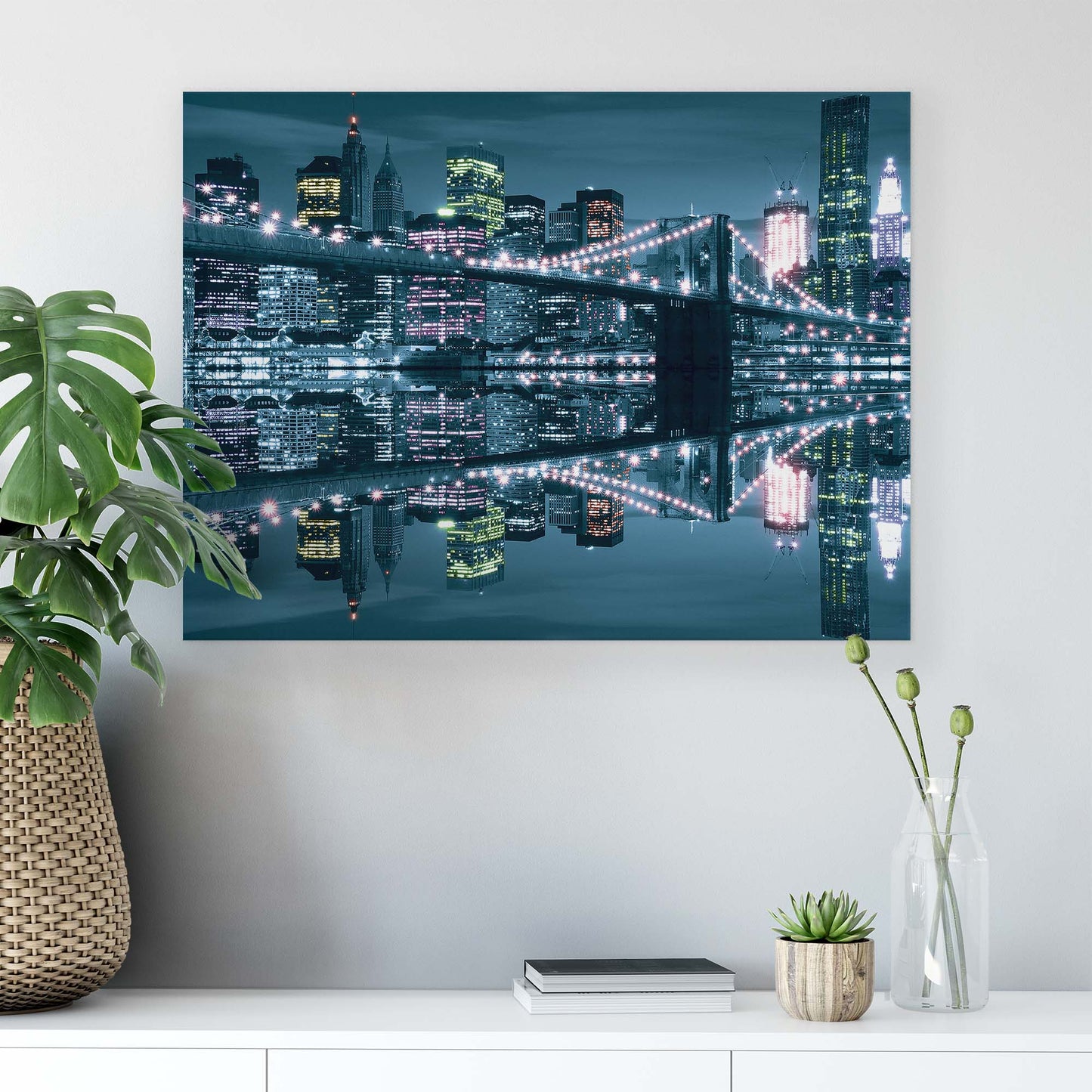 New York Canvas Photo Print - USTAD HOME