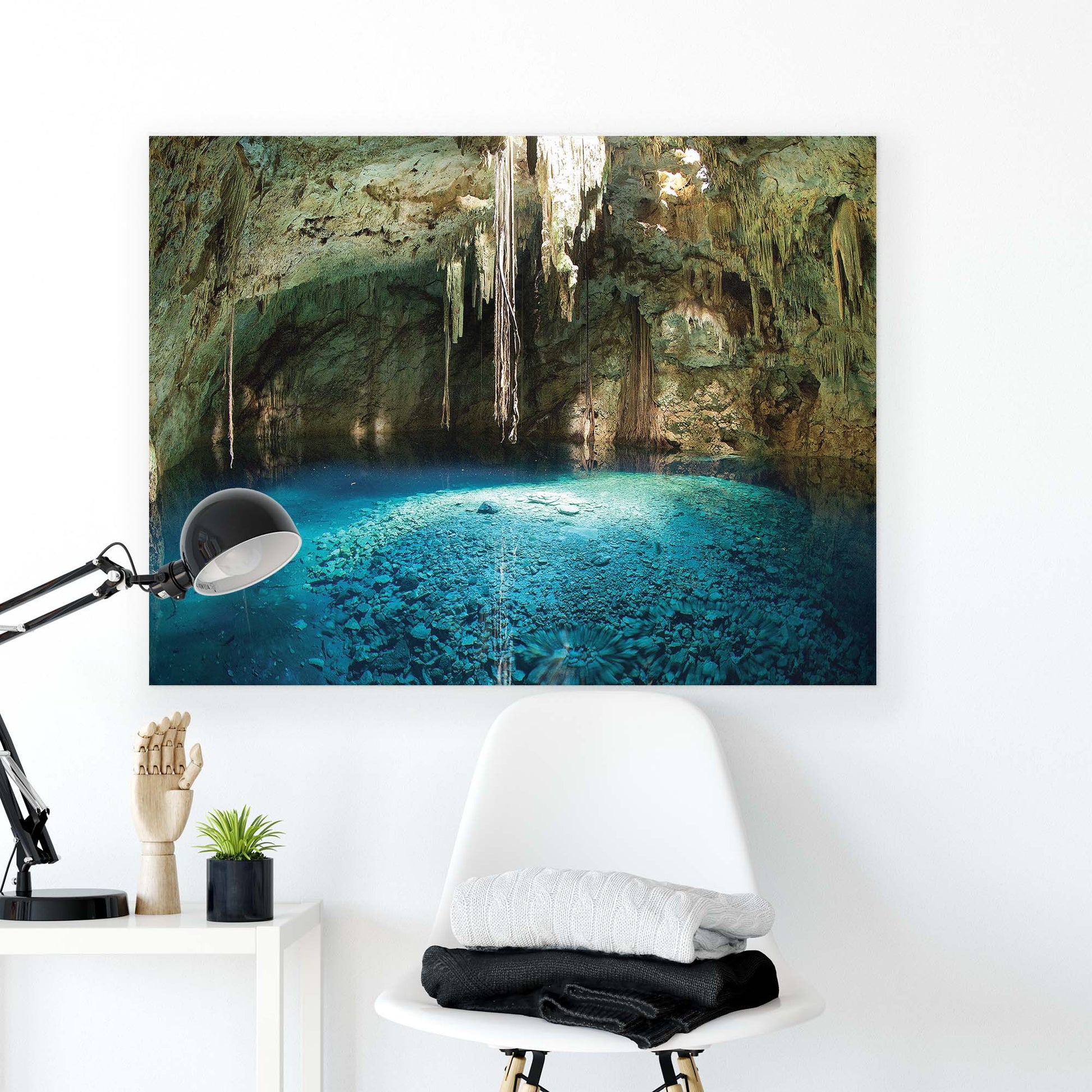 Lakes & Waterfalls Canvas Photo Print - USTAD HOME