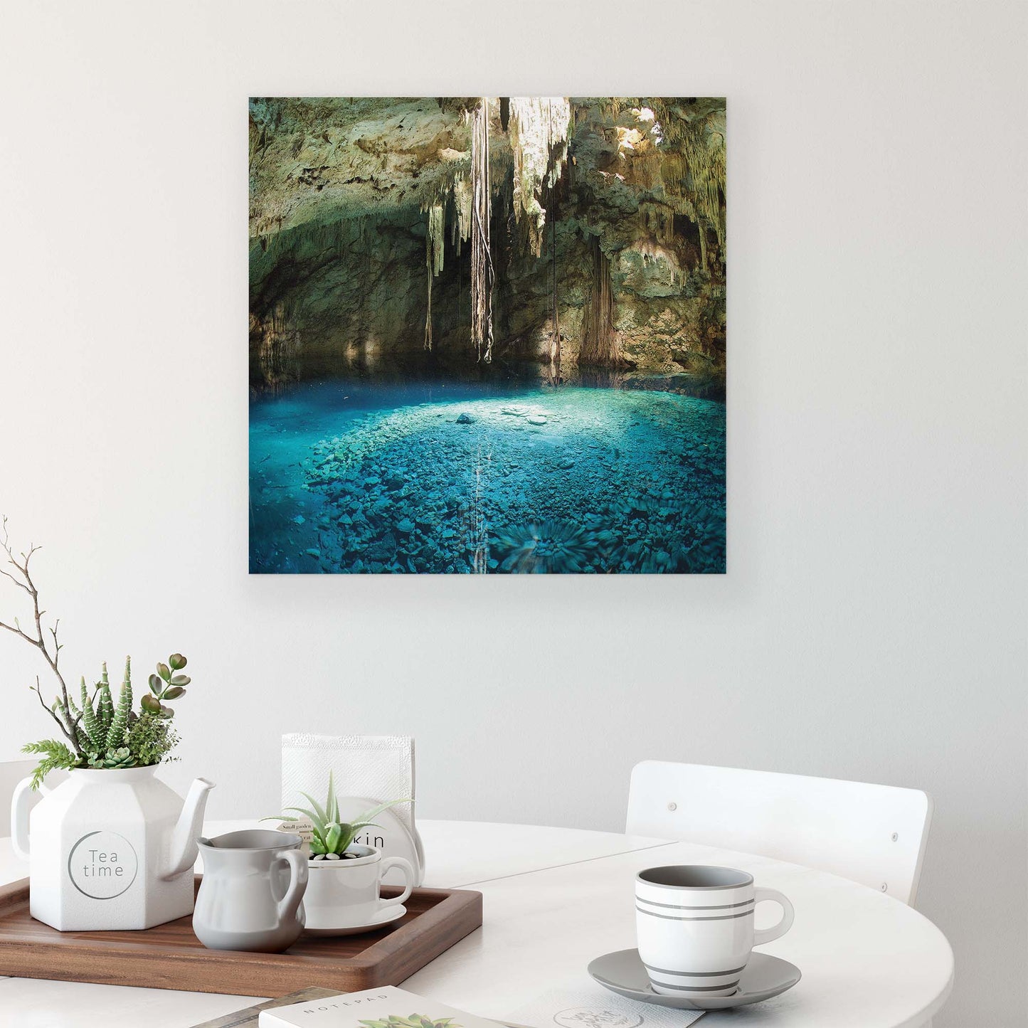 Lakes & Waterfalls Canvas Photo Print - USTAD HOME