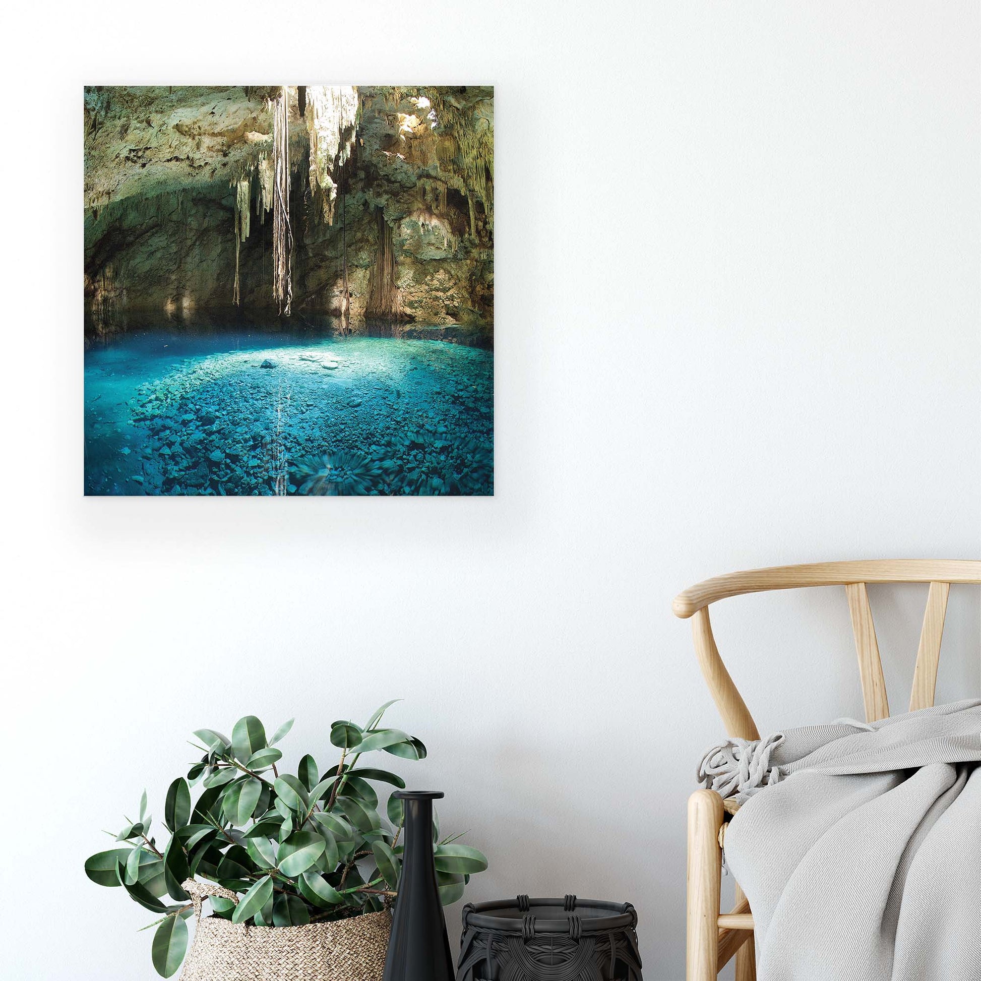 Lakes & Waterfalls Canvas Photo Print - USTAD HOME