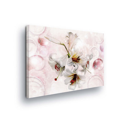 Modern Flowers, Nature, & Swirls Canvas Photo Print - USTAD HOME