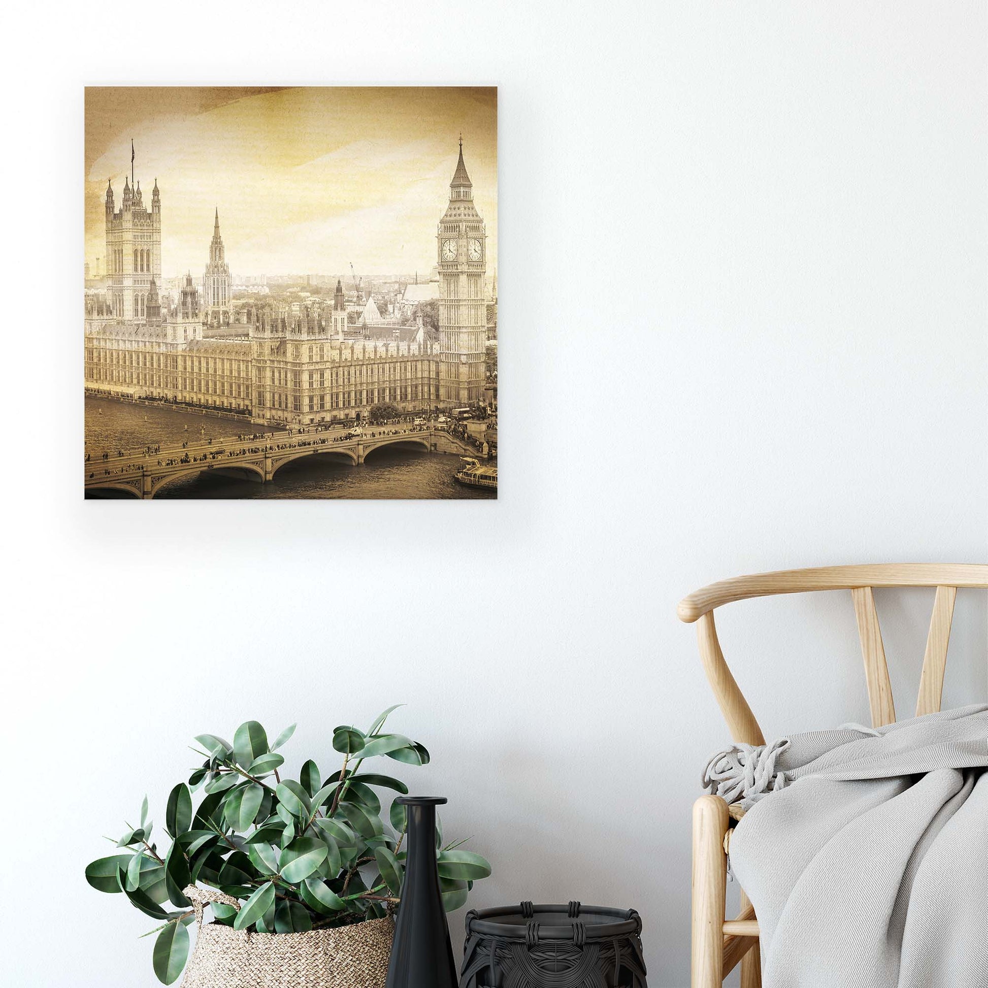 London Canvas Photo Print - USTAD HOME